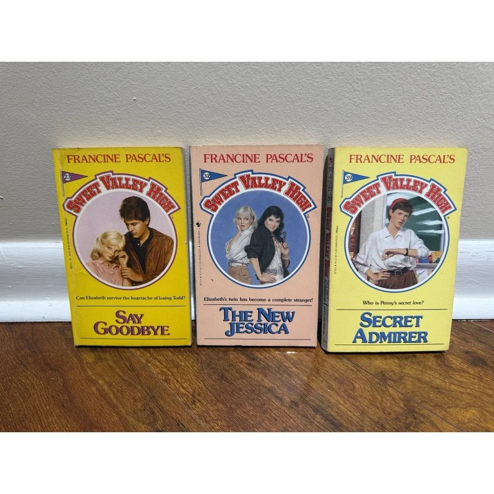Lot Of 9 Sweet Valley High Paperback Books 1980's Francine Pascal